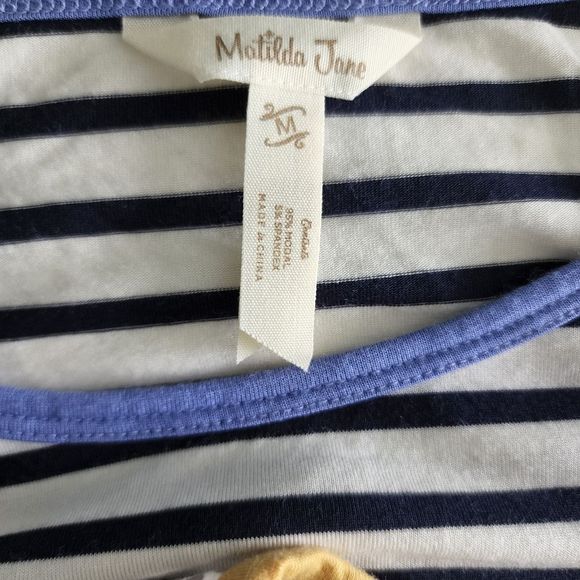 Matilda jane NWOT 3/ sleeve print stripes blouse bundle - Picture 14 of 16